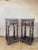 1940s Pair of Spanish Baroque Revival Night stands or Side Tables with Drawer For Sale - Image 4 of 8