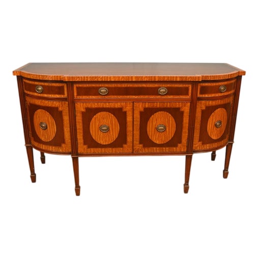 Edwardian Sheraton Sideboard in Mahogany, 1910s For Sale