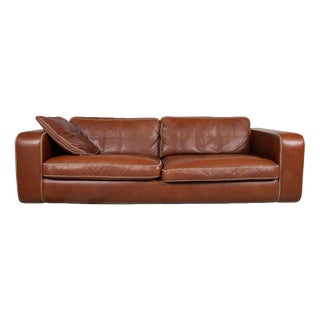 Three-Seater Leather Sofa from Machalke Valentino For Sale