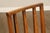 Wood Broyhill Brasilia Mid Century Modern Set of Five Walnut Dining Chairs For Sale - Image 7 of 12