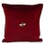 Red Jean Francois Lesage Custom Embroidered Pillow For Sale - Image 8 of 8