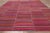 Red Rustic Vintage Turkish Striped Kilim Rug - 07'03 X 11'00 For Sale - Image 8 of 10