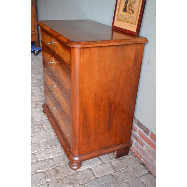 Antique Mahogany Chest of Drawers For Sale - Image 6 of 9