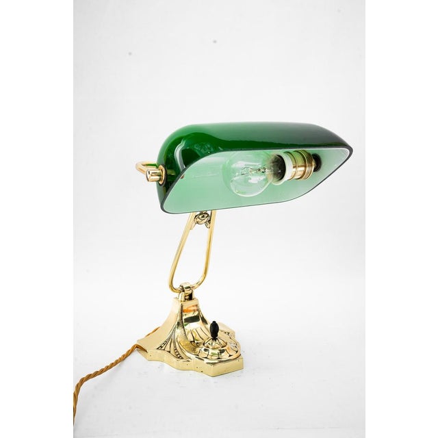 Extraordinary table lamp Polished and stove enameled Deep from: 16cm up to 35cm European Plug (up to 250V).The wiring of...