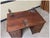 Antique Art Nouveau Freestanding Desk, 1915 For Sale - Image 4 of 12