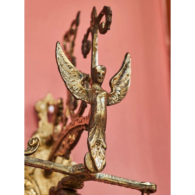 2000 - 2009 Large Hanging Door Bell in Cast Brass For Sale - Image 5 of 10
