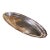 Mid-Century French Silvered Bronze Serving Platter for Fish, Fruit or Crudités For Sale
