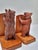 Wooden Black Forest Bookends with Hand-Carved Bears by Geschwister Sarbach, Switzerland, 1930s, Set of 2 For Sale - Image 9 of 16