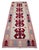 1990s Vintage Turkish Hand Woven Kilim Rug. Flat Weave Hallway Rug Kitchen Decor - 3′3″ × 9′6″ For Sale - Image 5 of 16