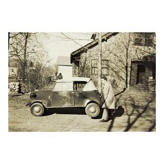 Crosley Convertible 1930s Photo Strongman Lifting Car For Sale