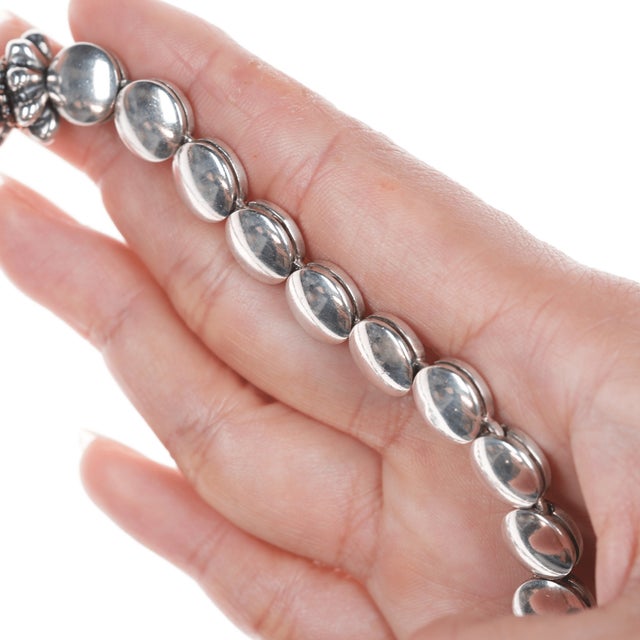 Late 20th Century Lagos Caviar 18k/sterling Mabe Pearl Necklace For Sale - Image 5 of 10