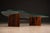 Joaquim Tenreiro Rosewood & Crystal Coffee Table — Organic Form, Brazil, 1960s For Sale - Image 12 of 18