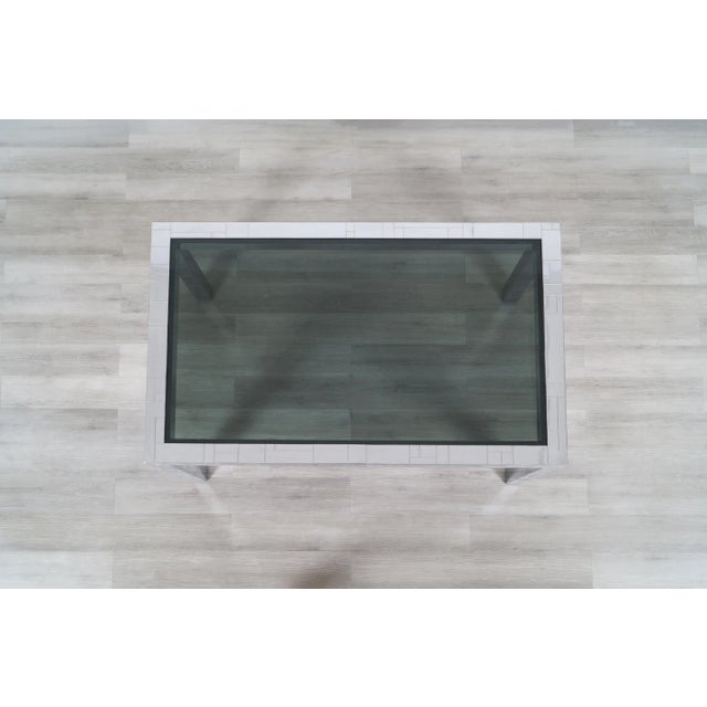 Vintage “Cityscape” Chrome Dining Table by Paul Evans for Directional, 1970s For Sale - Image 12 of 13