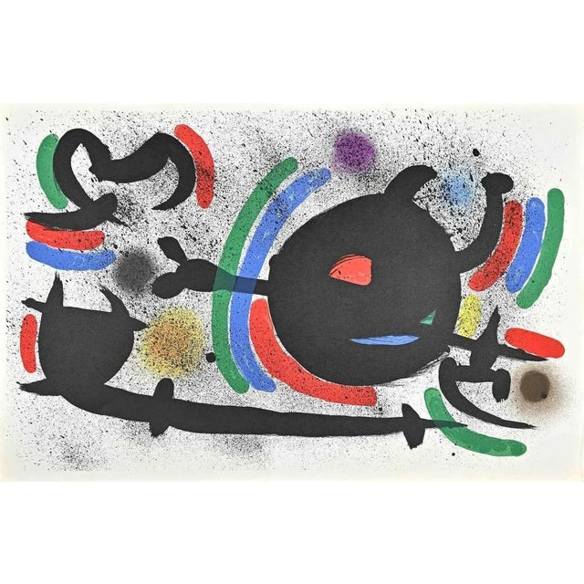 Modern Joan Miró, Lithographe I, Plate X, 1972, Lithograph For Sale - Image 3 of 3