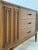 Brown Broyhill Sculptra Mid-Century Modern Walnut Credenza Lower Height / Tv Stand For Sale - Image 8 of 11