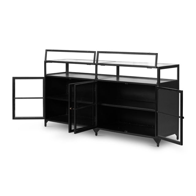 Four Hands Shadow Box Sideboard - Black For Sale - Image 10 of 11