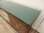 Wood Mid-Century Modern Mahogany Sideboard with Aqua Green Glass and Central Bar, 1950 For Sale - Image 7 of 18