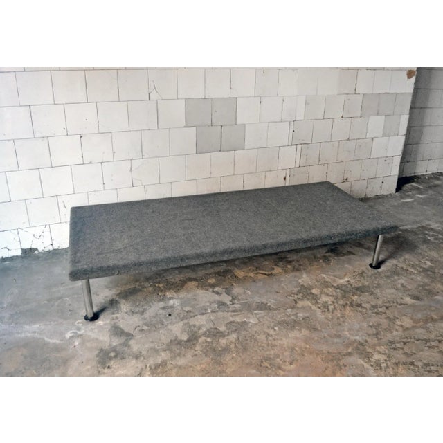 Black Long and Wide Talponia Bench by Roberto Gabetti & Aimaro Isola for ARBO, 1969 For Sale - Image 8 of 9