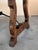 19th C. Dining or Console Table of Walnut with Lyre Legs and Heavy Top, Spain For Sale - Image 10 of 18