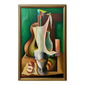 Surrealist Still Life With a Guitar
