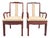 Vintage Chinese Ming Style Rosewood Official’s Hat Armchairs, Pair For Sale