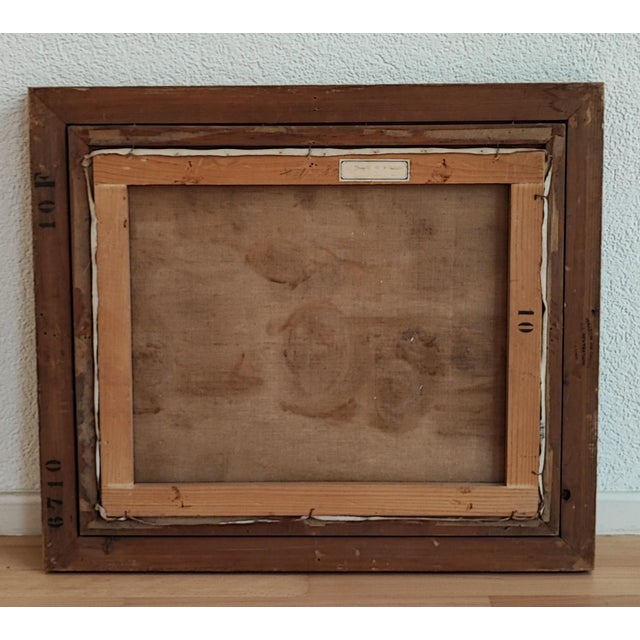 Kala EA, Fruits à la Fenêtre, Oil on Canvas, Framed For Sale - Image 10 of 12