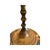 Brass Antique Polish Brass Five-Light Shabbat Candelabra For Sale - Image 8 of 12