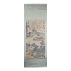 Early 20th Century Chinese Landscape Scroll