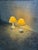 Mid-Century Modern 1960s Mid-Century Modern White Ceramic Table Lamps With Pleated Shades - Set of 2 For Sale - Image 3 of 9