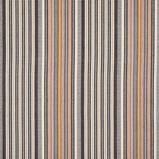 Sample - Schumacher X A Rum Fellow Ripple Stripe Fabric in Rockpool For Sale