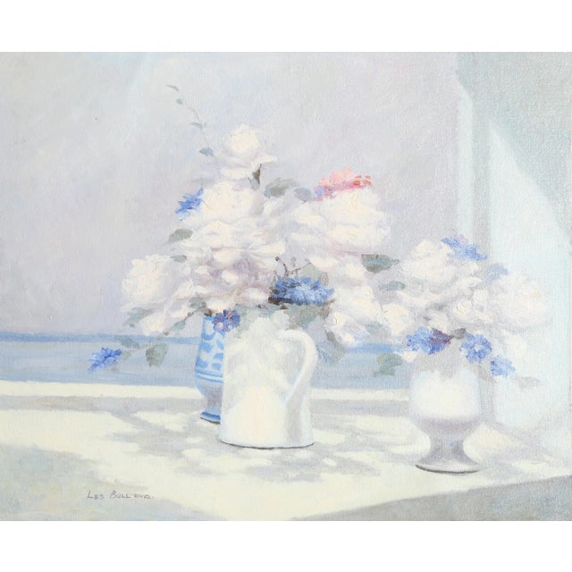 Figurative Floral 16, Les Bullene, Painting For Sale - Image 3 of 3