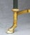 French Mid-Century Coffee or Cocktail Low Table of Brass With Green Marble Top For Sale - Image 12 of 13