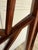 Organic Modern Geometric Wood Three-Panel Folding Screen Room Divider For Sale In Los Angeles - Image 6 of 10