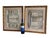 Wood 19th Century French Architectural Engravings Framed, Set of 2 For Sale - Image 7 of 12