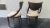 1980s Set of 8 Pietro Costantini Italian Dining Chairs — Sculptural Walnut With Cream Moiré Seats, 1980s For Sale - Image 5 of 17