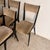 Wood Dining Chairs in Black Lacquered Wood and Velvet attributed to Silvio Cavatorta, Italy, 1950s, Set of 6 For Sale - Image 7 of 12