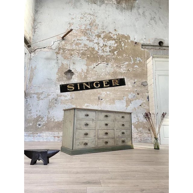 Craft Cabinet with Drawers, 1950s For Sale - Image 9 of 18