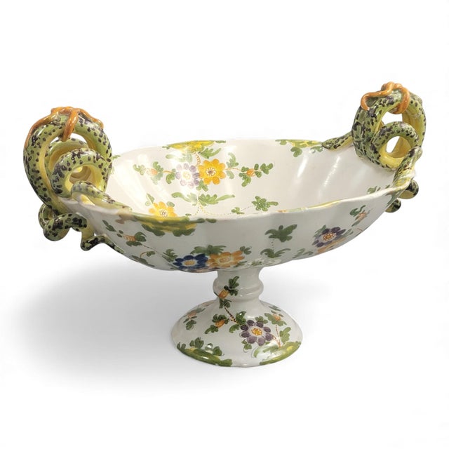 Ceramic Majolica Vase from Ulisse Cantagalli, Florence, Italy, 1880 For Sale - Image 7 of 15