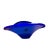 Vintage Fratelli Toso Murano Style Cobalt Blue With Colorful Millefiore Bowl For Sale - Image 10 of 11