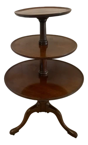 Antique George III Mahogany Dumb Waiter, 1800