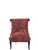 Vintage Queen Anne Style Tufted Wingback Chairs Newly Reupholstered - Pair For Sale - Image 9 of 14