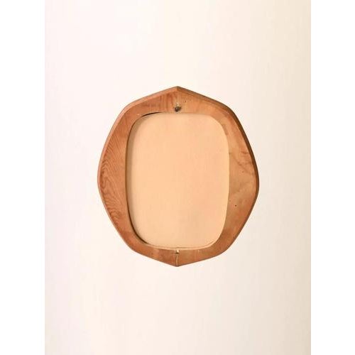 Swedish Teak Wall Mirror, 1960s For Sale - Image 3 of 4