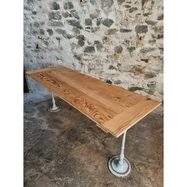 Antique French Bistro Table Dining Table, 1900s For Sale - Image 13 of 17