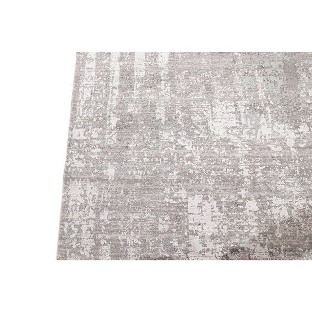 21st Century Contemporary Wool and Silk Rug For Sale - Image 10 of 13