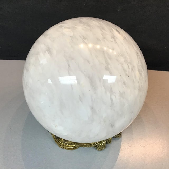 Extra Large Heavy Quartz Crystal Ball Chairish