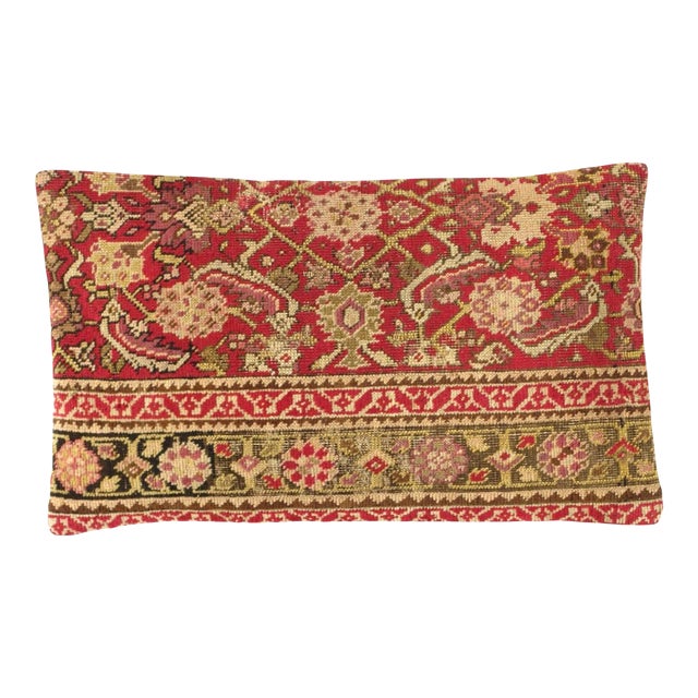 Pasargad DC Vintage Turkish Pasargad Hand Knotted Pillow For Sale