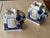 White Vintage Elephant Chinoiserie Ceramic Glazed Candle Holders Pair For Sale - Image 8 of 8