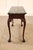 Stickley Chippendale Style Marble Top Mahogany Sofa Table Console For Sale - Image 13 of 18