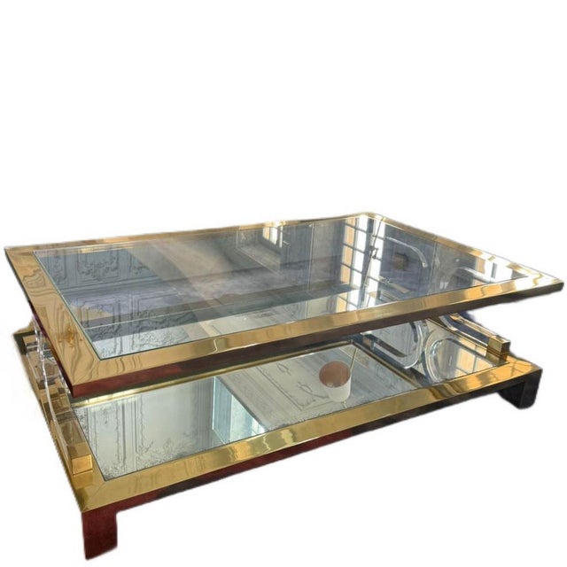 This Midtown cocktail table exemplifies the studio’s refined approach to modern classic furniture with clear Hollywood...