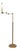 Modern Brass Swing-Arm Floor Lamp For Sale